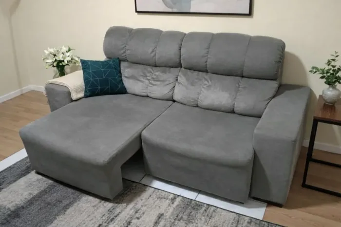 Sofa retratil e reclinável 2,00 mts lindo ótimo estado
