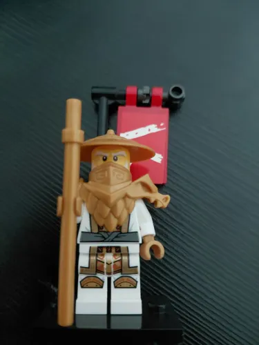 Lego Ninjago minifigure - Sensei Wu cristalizado