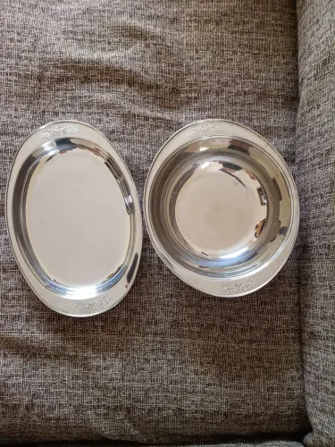 Conjunto de bandeija de aço inox de alta qualidade 