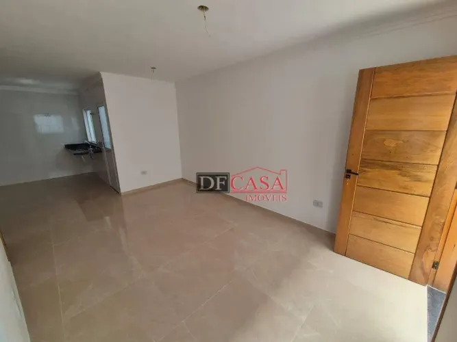 Sobrado novo na Vila Alpina, com 75m² sendo 2 dormitórios (2 suítes), sala 2 ambientes, la