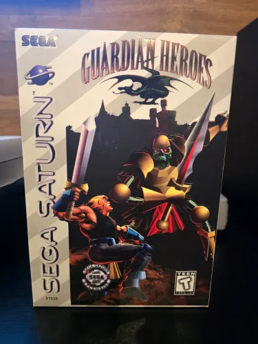 Guardian Heroes Sarurn Réplica em Perfeito Estado