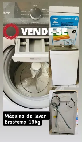 Máquina de lavar roupa Brastemp