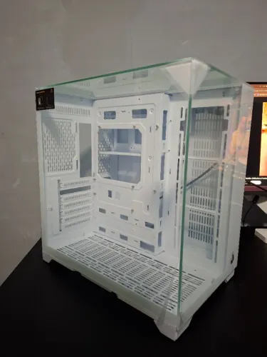 Gabinete Gamer Rise Mode Galaxy Full Glass
