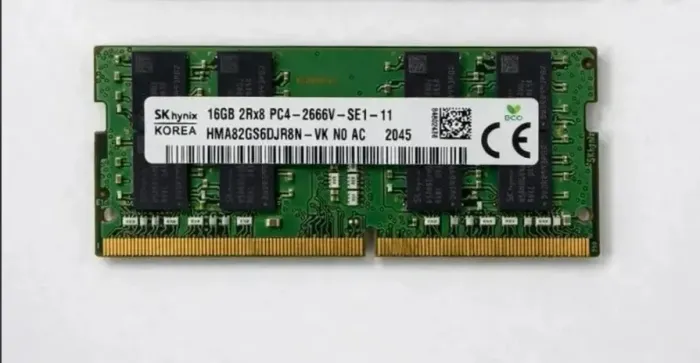 Memória Sk Hynix 16gb Ddr4 2666mhz Pc4 2rx8