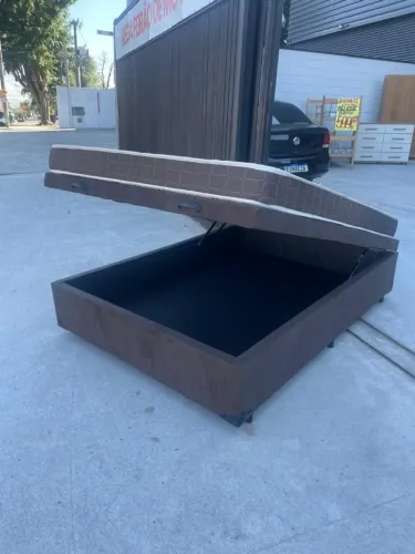 BASE BOX BAÚ CASAL PADRÃO (OFERTA DE ÚLTIMA PEÇA)