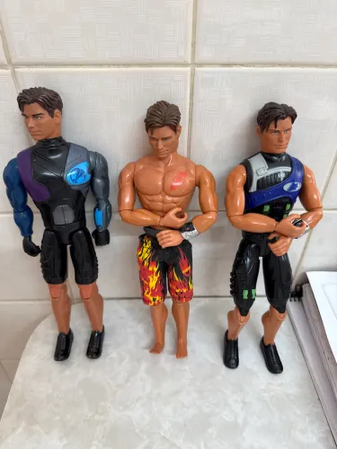 Lote de bonecos Max Steel
