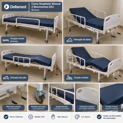 Cama Hospitalar [ESTADO DE NOVA]