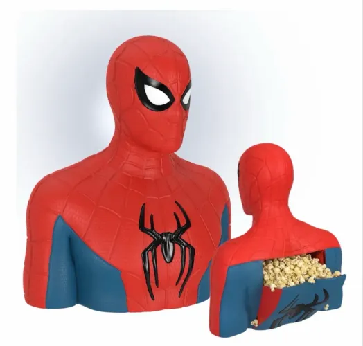 Balde pipoca spiderman homem aranha um novo dia