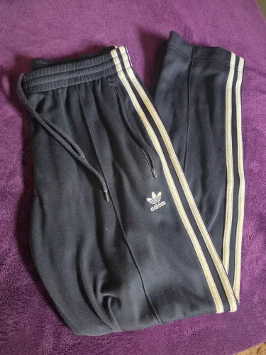 Calça moletom azul marinho adidas M