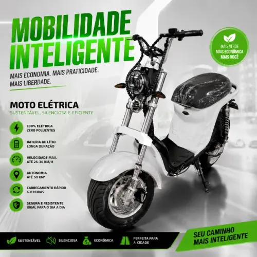 Scooter x13 elétrica 1000wts 0km