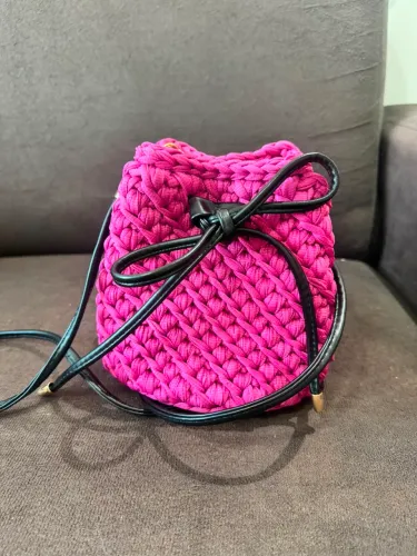 Bolsa crochê