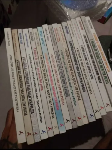 Coleção de 18 livros para quem tem pressa