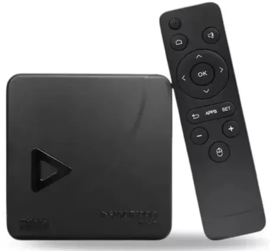 Tv box pro smart está se controle mas vai com mouse