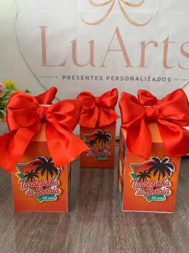 Caixinha personalizadas para festa 