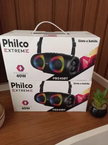 Caixa de original Som Speaker Philco Extreme 40W PBS45BT