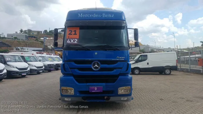 Mercedes-Benz Axor 2041 S/36 2021/2021 Vamos Seminovos Betim