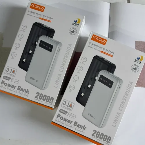 Powerbank 20000 mAH | Pronta entrega