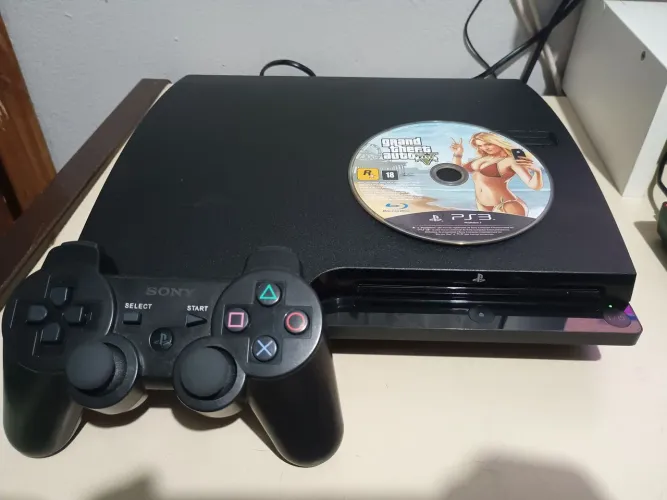 PS3 + jogo - tudo funcionando