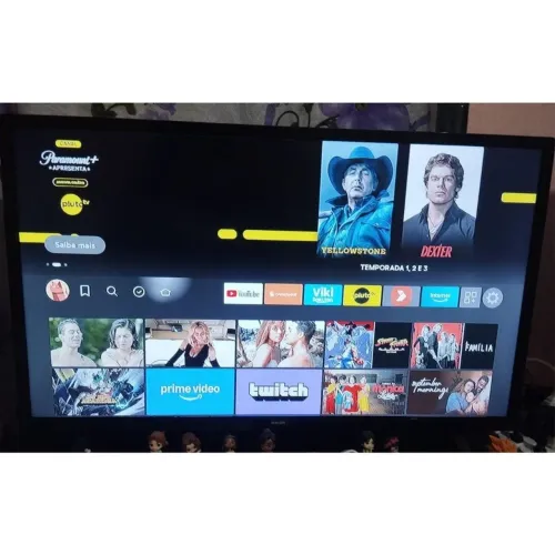 TV, Televisão, Aparelho Philips 43 polegadas 
