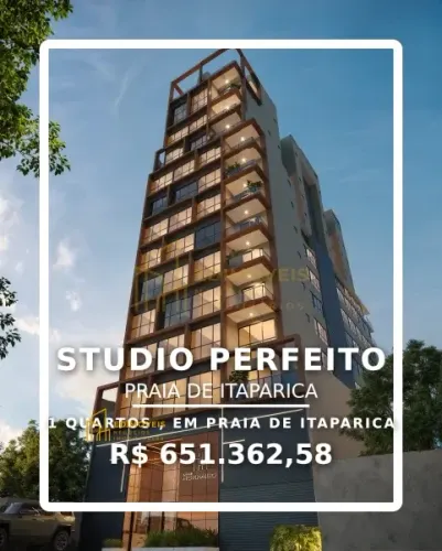 Studio encantador na Praia de Itaparica: Ideal para jovens profissionais!