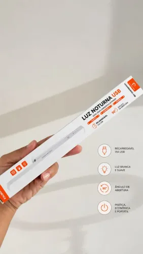 Luz Noturna USB Recarregável