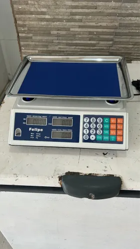 Balança comercial digital 40 kilos sorveteria ou casa de bolos