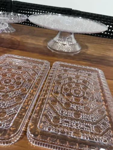 Kit de boleira para decoração de mesa