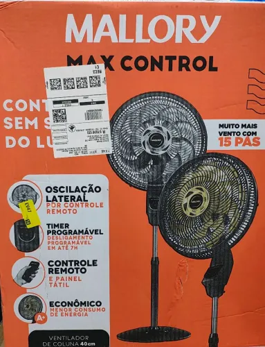 ventilador de coluna com controle Remoto