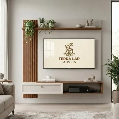 Painel Alvorada para TV até 55 polegadas - FRETE E MONTAGEM GRÁTIS!