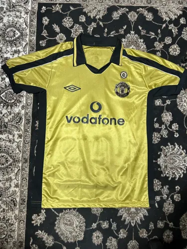 Camisa Manchester United centenário retro 2001/2002
