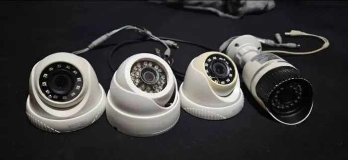 4 cameras de segurança para DVR
