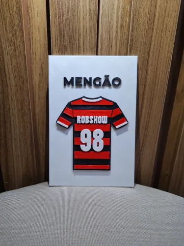 Quadro personalizado | Time | Flamengo | Vasco | Corinthians 