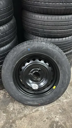 ESTEPE,RODA E PNEU DO KWID ORIGINAL ARO 14