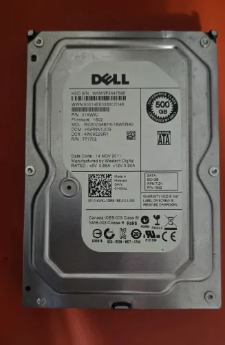 HD Dell SAS Servidor 500gb Enterprise Class