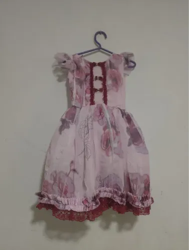 Vestido festa bebê 1 ano desapego 