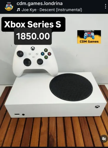 Xbox Series S 1850.00 - 3 Meses de Garantia
