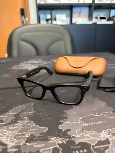 oculos ray ban meta gen 2 transitions Novo preto fosco