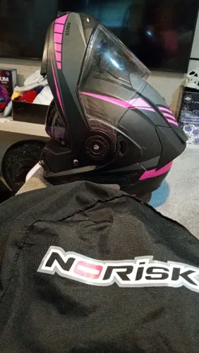 Capacete escamoteável X11 moto Norisk