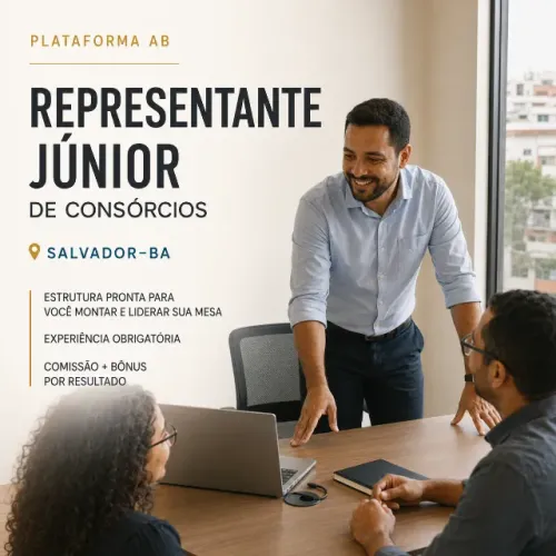 REPRESENTANTE JR DE CONSÓRCIOS - SALVADOR