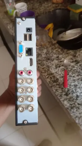 DVR 8 canais com HD de um terá