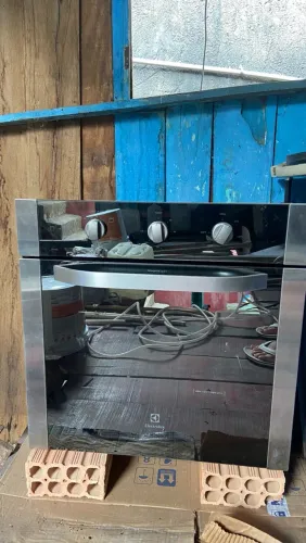 FORNO DE EMBUTIR ELECTROLUX 80L INOX - A GÁS COM GRILL - 220V