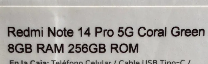 Vendo Celular Redmi Note 14 Pro 5G Green 8gb RAM 256gb em ótimo estado de conservação