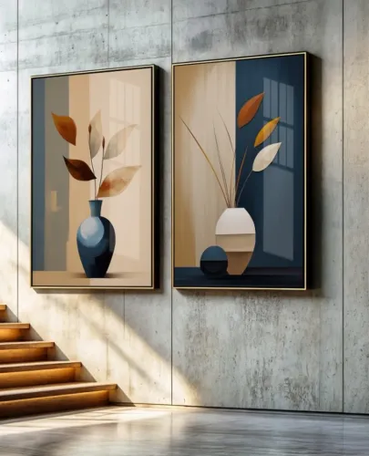 Quadro Decorativo Vasos