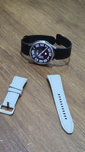 Smartwatch Galaxy Watch6 Classic Lte 47mm Prata Samsung <br>Prata Samsung