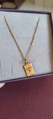 Cordão com pingente Espírito Santo Rommanel 