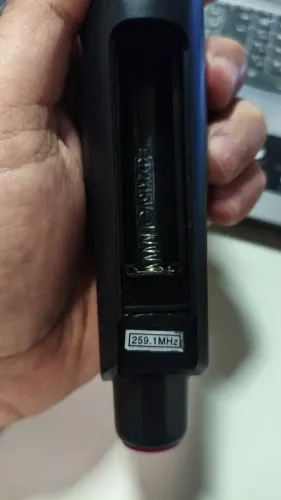2 Microfones sem fio VHF 247.2 MHz e 259.1 MHz - para caixa de som