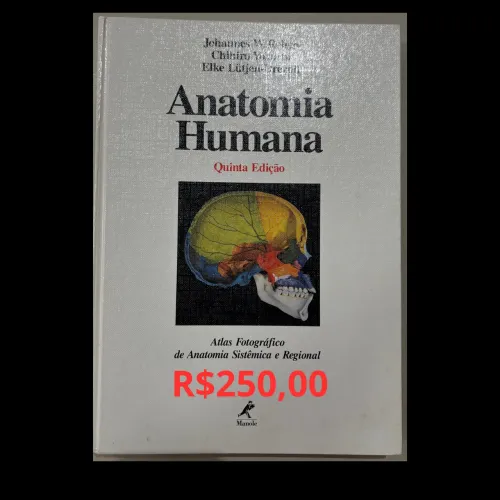 Livro atlas de anatomia humana johannes w. rohen