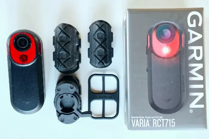 Radar Garmin Varia RCT715 com Câmera - Luz Segurança - Seminovo - Speed Road Gravel Mtb