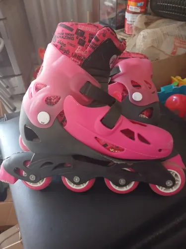 Patins da barbie