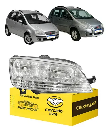 Farol Sinaleira Fiat Idea 2006 2007 2008 2009 2010 Direito/passageiro